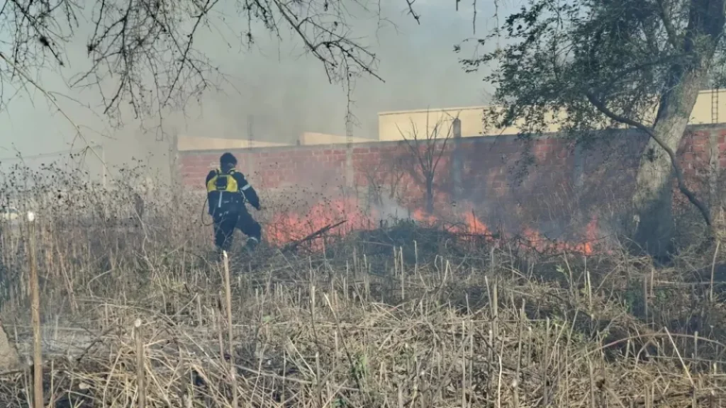 Incendios: Tartagal está en nivel extremo y Capital y Orán tienen riesgo muy alto