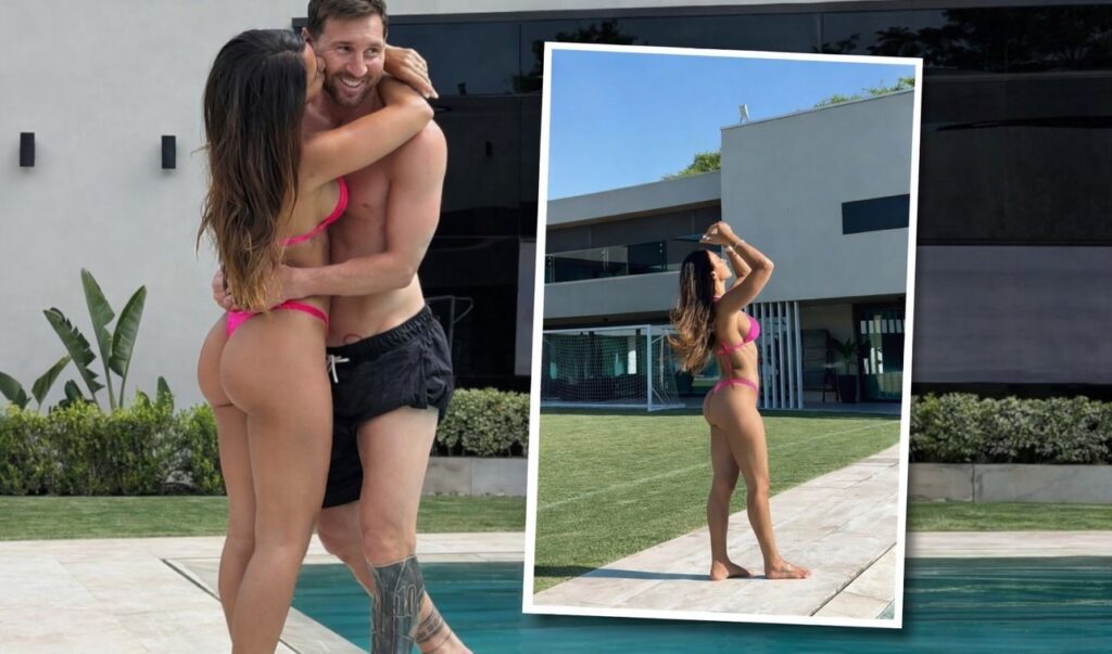 Antonela Roccuzzo compartió una foto romántica con Messi y revolucionó Instagram
