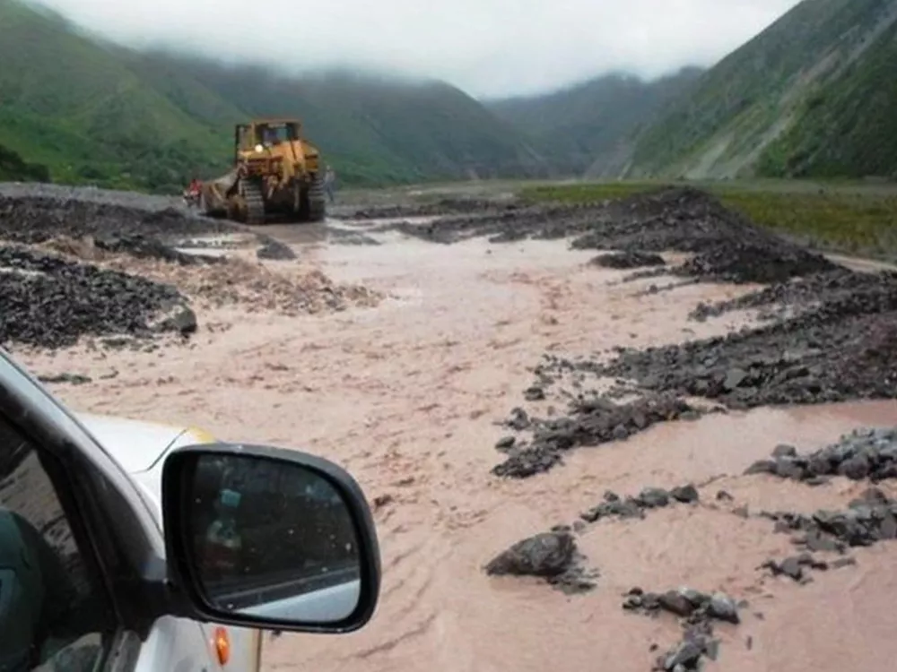 Temporal paraliza rutas en Salta: cortes, deslizamientos y pasos intransitables