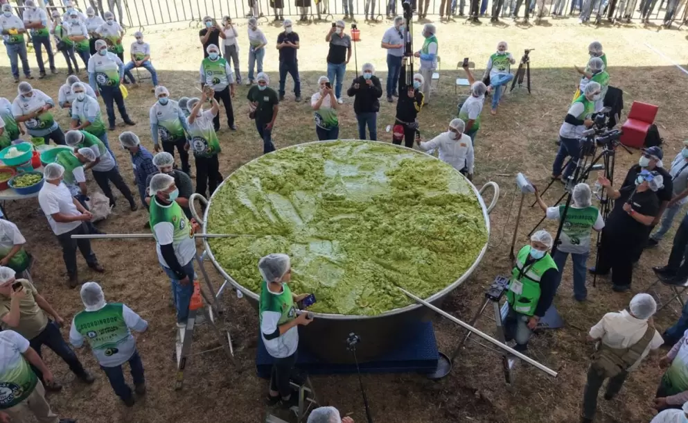 México logró el guacamole más grande del mundo y batió un Récord Guinness