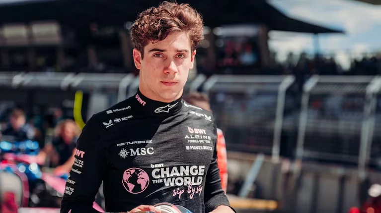 El mensaje de Alpine antes de la exhibición de Franco Colapinto en Buenos Aires