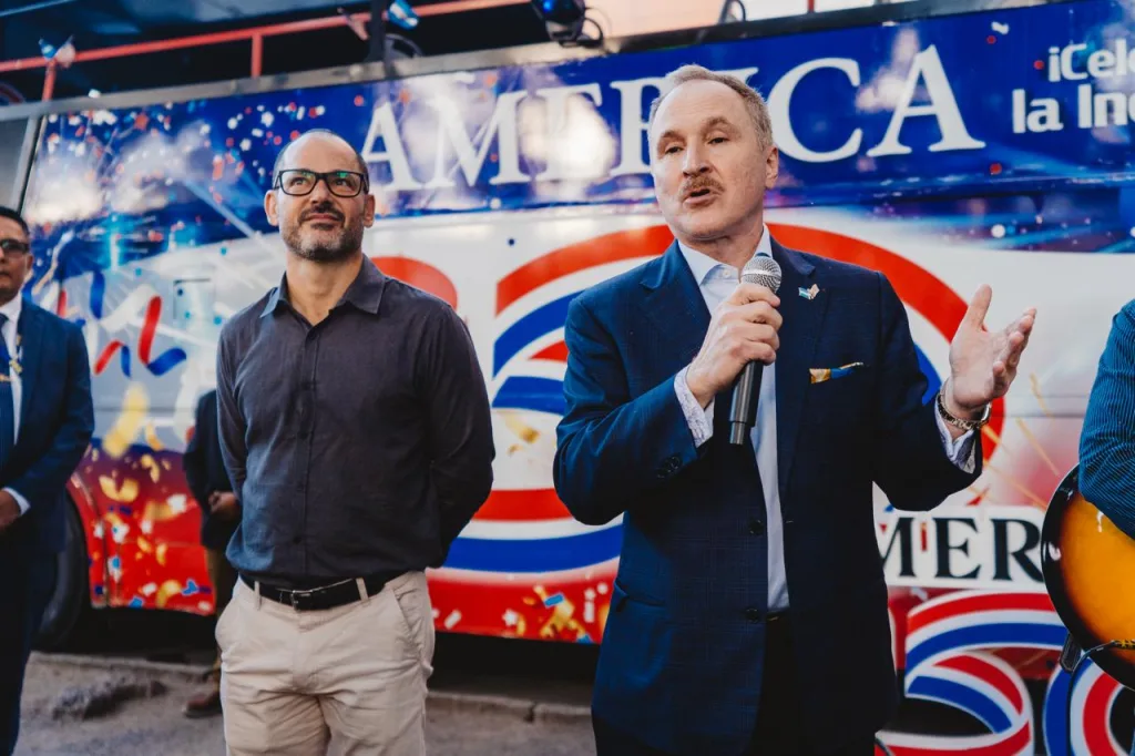 Durand recibió al embajador de Estados Unidos en una visita oficial a Salta