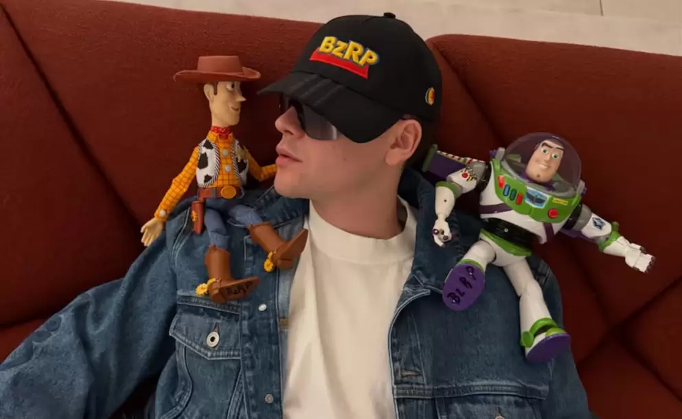 Bizarrap será parte de Toy Story 5 y prestará su voz a un nuevo personaje