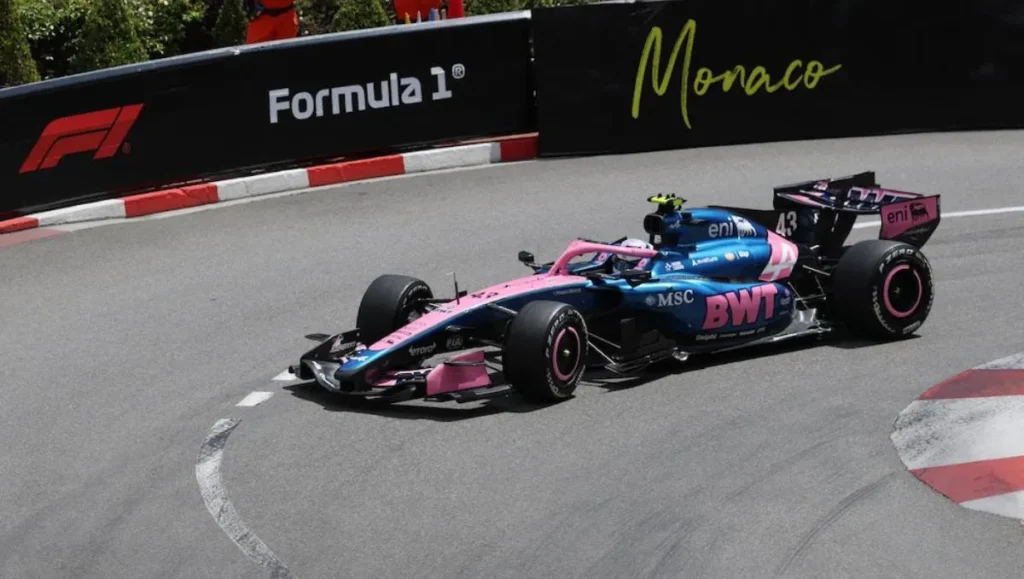 Franco Colapinto terminó 15° en el segundo ensayo del Gran Premio de Mónaco
