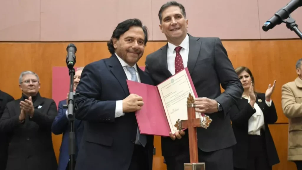 Sáenz puso en funciones al nuevo ministro de Seguridad