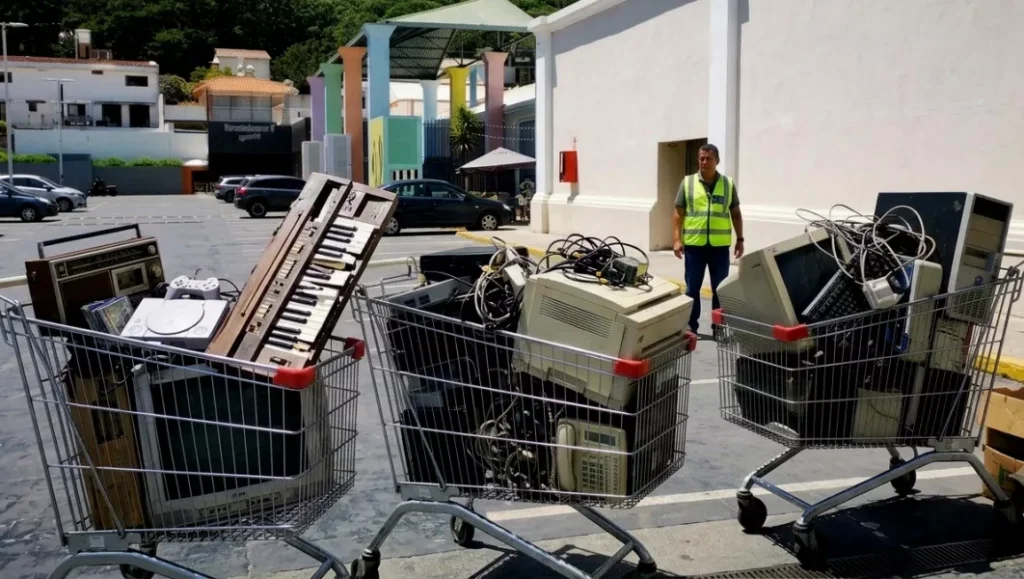 Nuevo operativo para reciclar residuos electrónicos en el Alto NOA