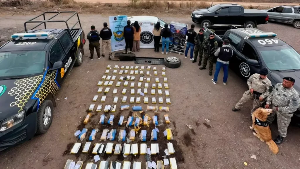 Desarticularon una banda y secuestraron más de 190 kilos de cocaína