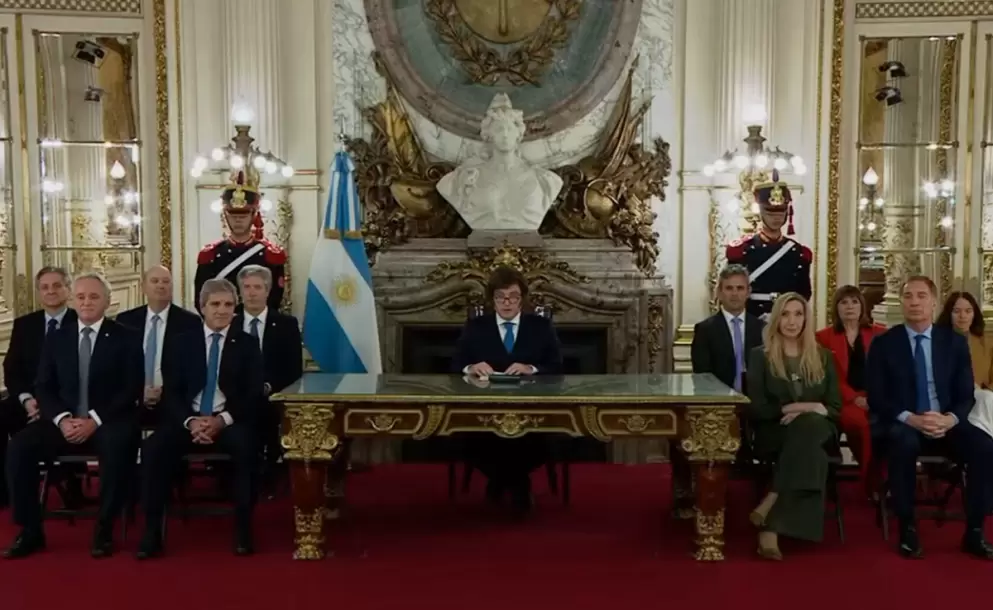 Milei anunció en cadena nacional la reforma del Banco Central: «Viene a terminar la estafa de financiar a la alta política»
