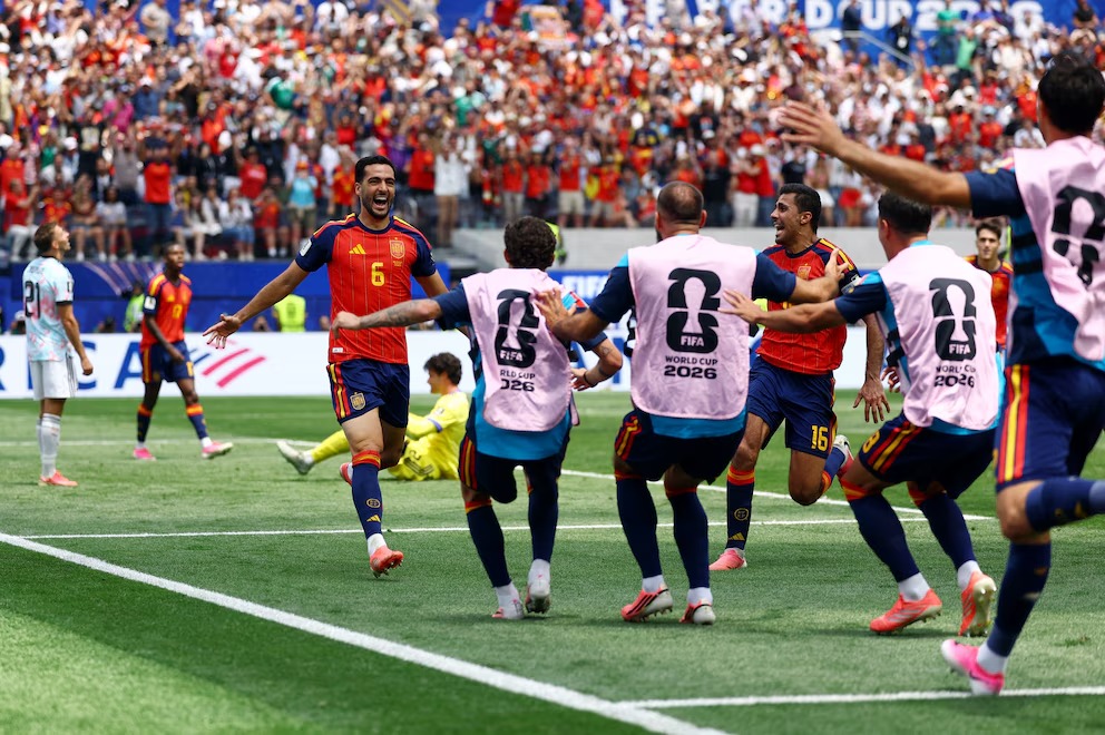 Tras la clasificación de España ante Bélgica, así quedó el cuadro de cuartos de final del Mundial 2026