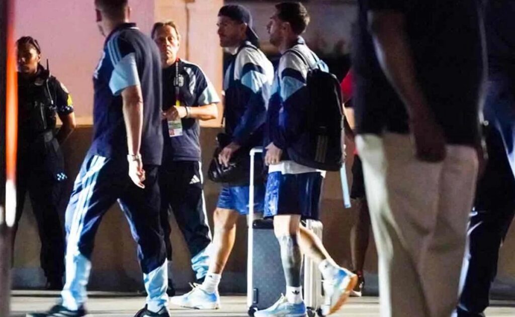 Argentina llegó a Atlanta tras retraso por tormentas en el vuelo desde Miami