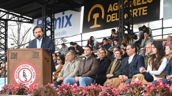 Sáenz reclamó más federalismo y defendió al campo salteño en la Expo Rural