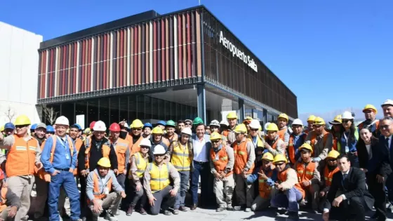 Sáenz inauguró la ampliación del aeropuerto de Salta