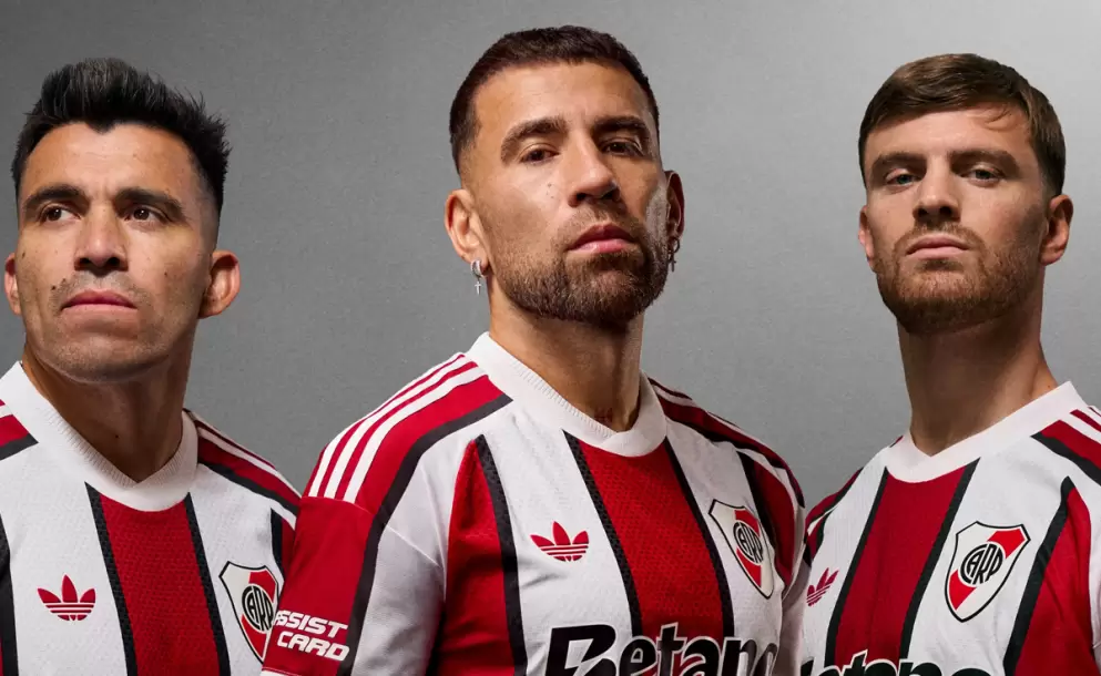 River presentó su nueva camiseta alternativa y sorprendió con un diseño histórico de 1909