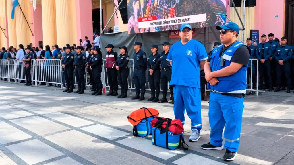 Milagro 2026: despliegan un megaoperativo sanitario con más de 250 agentes