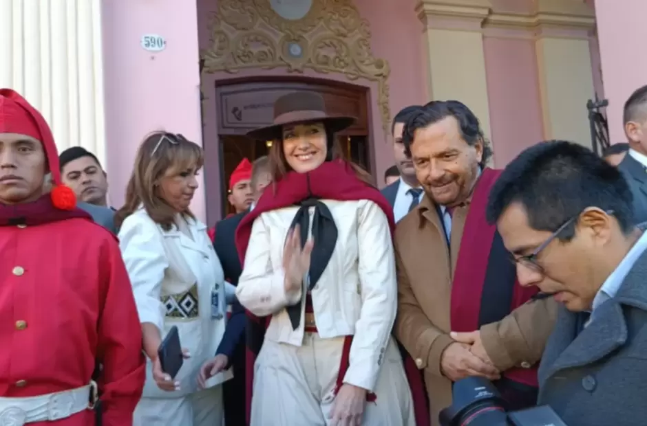 Villarruel llegó a Salta y participará de la Procesión del Milagro