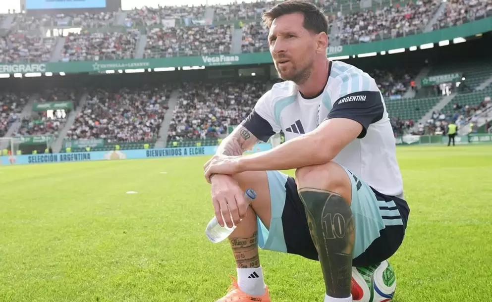 Se agotaron las entradas para la despedida de Messi en el Monumental