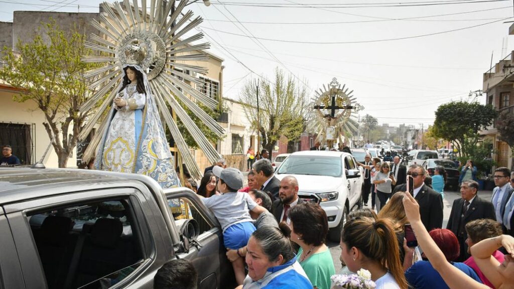 Este sábado las Imágenes Peregrinas recorrerán once parroquias de la Capital