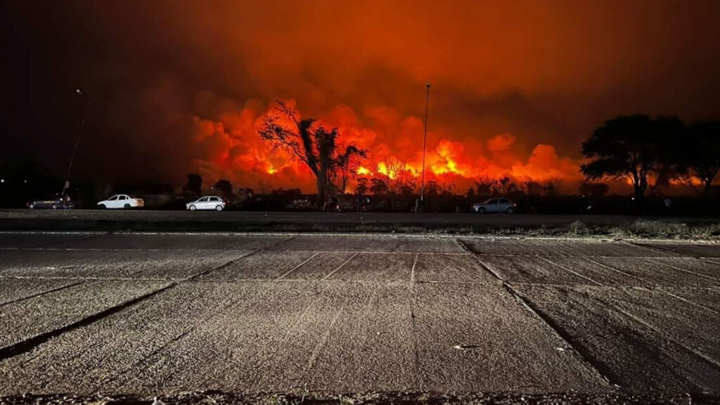 Defensa Civil pide extremar cuidados por el alto riesgo de incendios forestales
