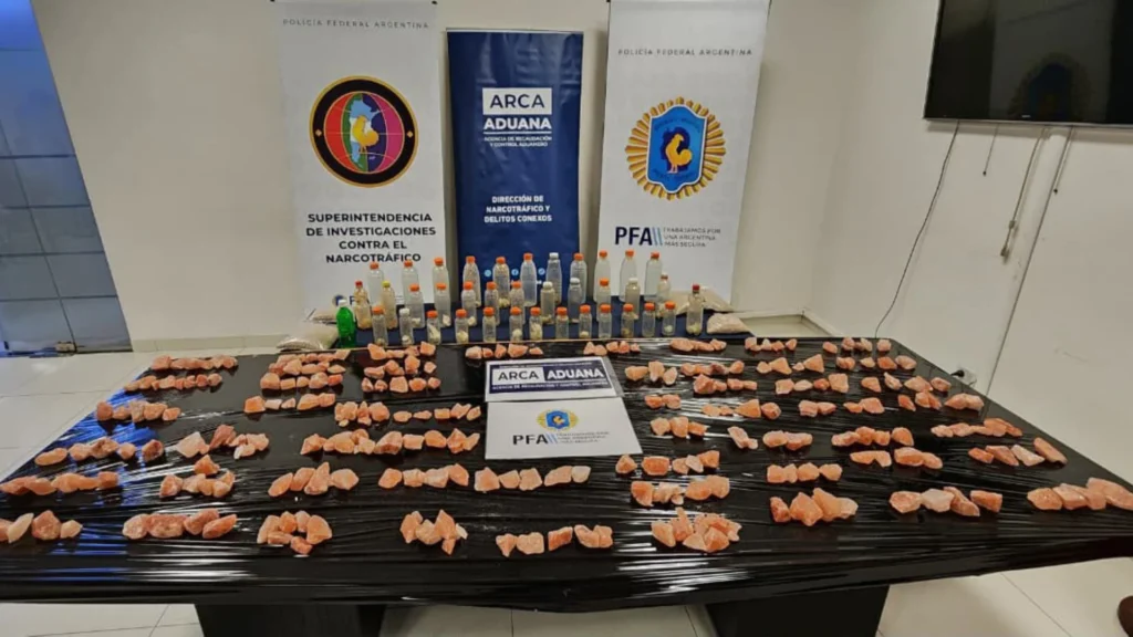 Detienen a un salteño en un histórico secuestro de más de 50 kilos de MDMA